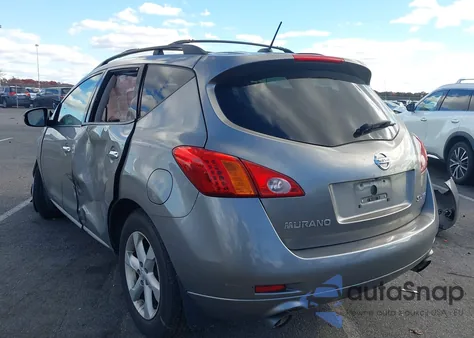 2009 Nissan Murano Sl z USA, uszkodzony, nr VIN JN8AZ18WX9W106611